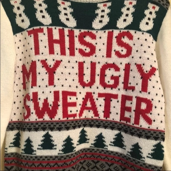 NWOT American Stitch Ugly Christmas Sweater Size M - Picture 4 of 5